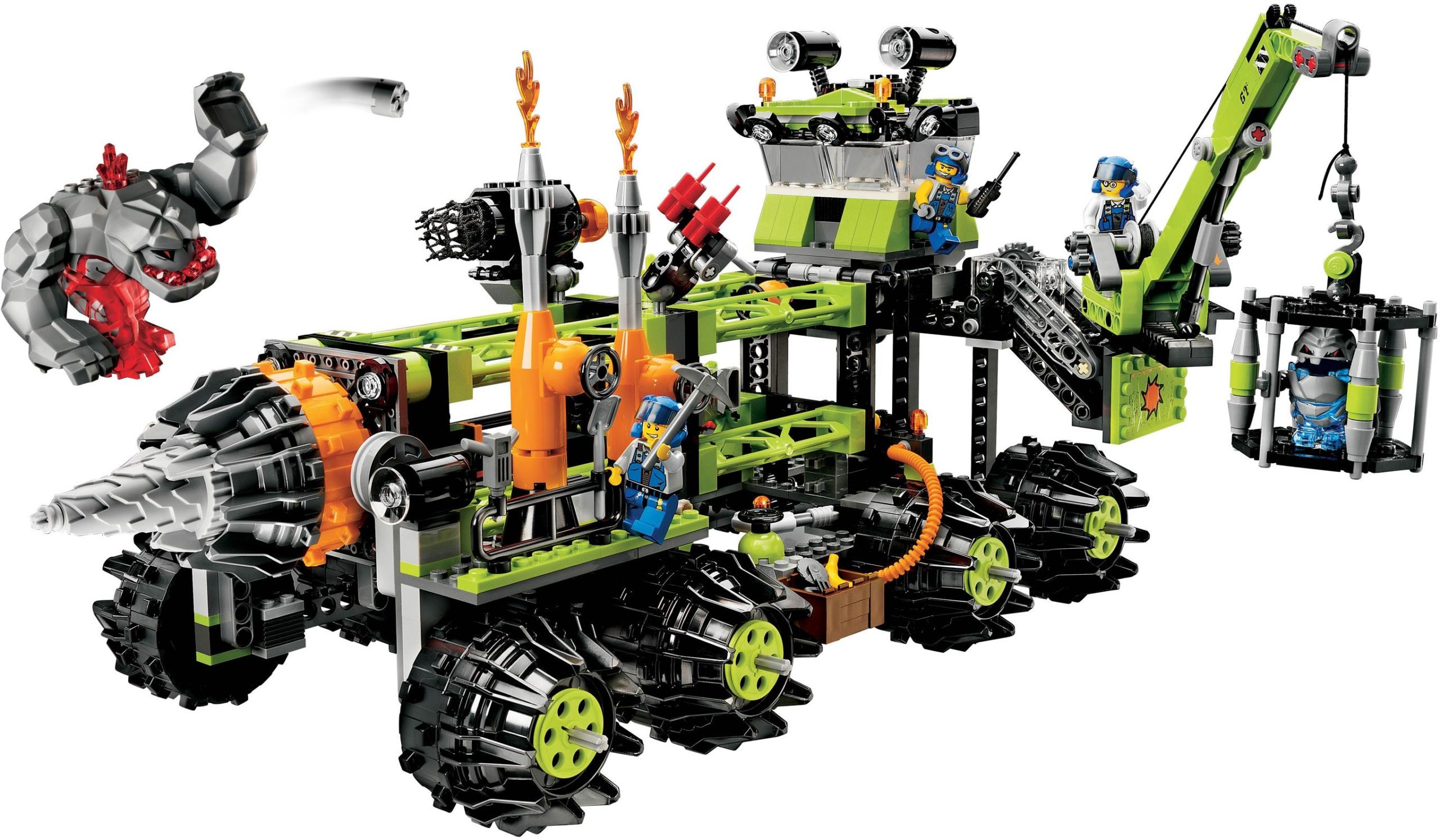 lego power miners command rig