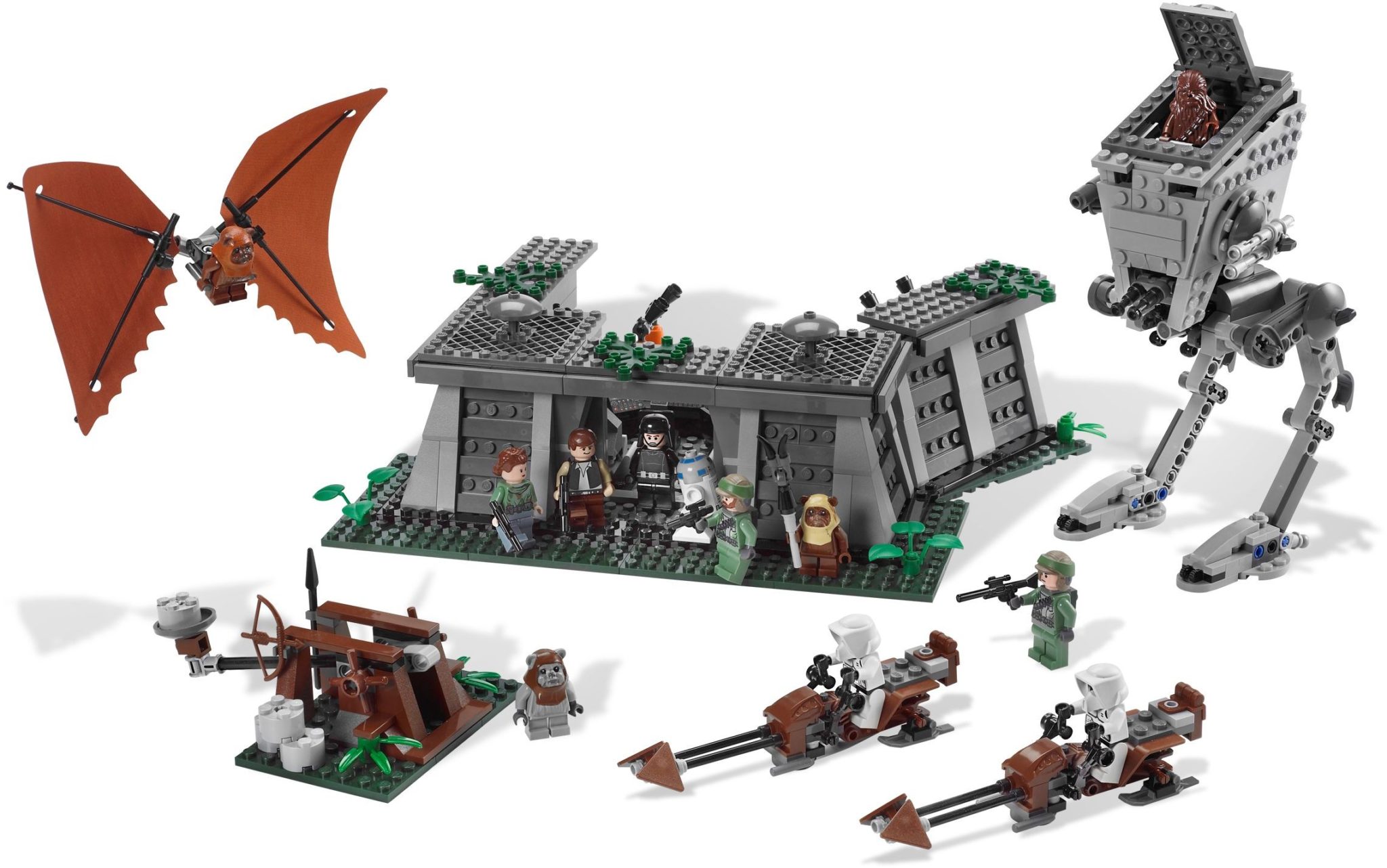 lego star wars endor basis