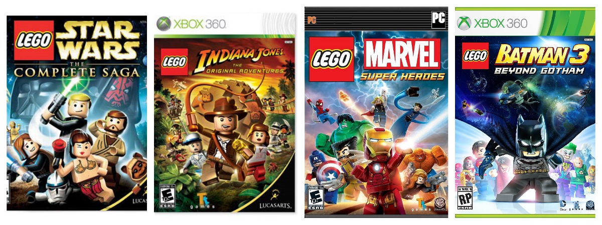 lego video games in order