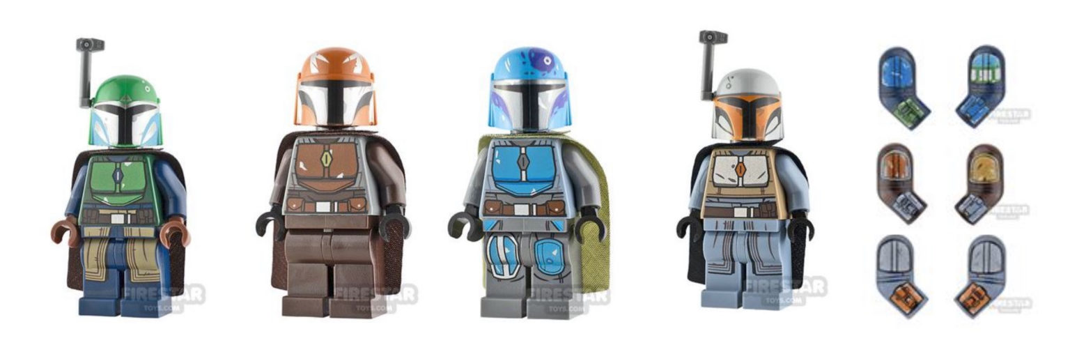 LEGO Mandalorian Custom Weapons and Accessories