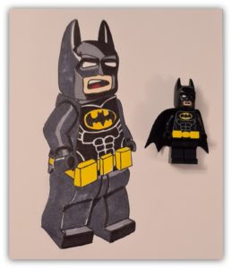 draw lego batman: the legs