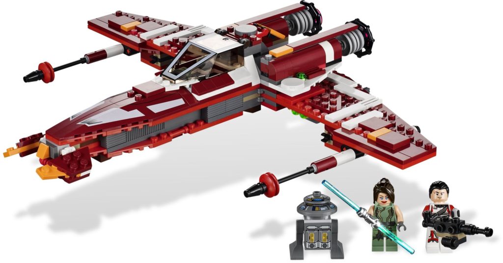 The force best sale unleashed lego set