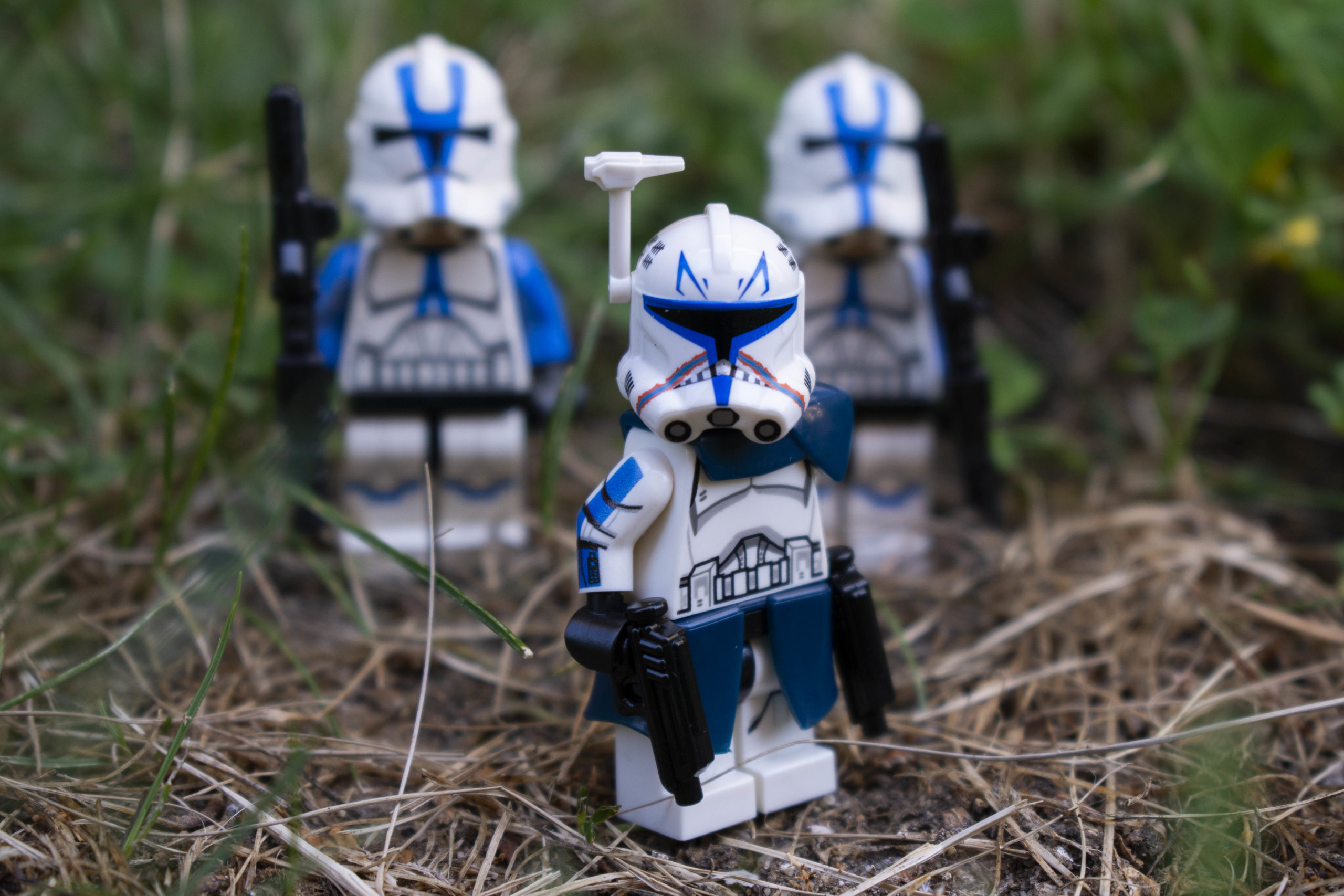 Clone Trooper Minifigure of Captain Rex and 501st Troopers