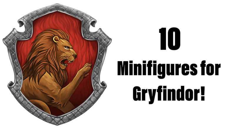 10 Minifigures for Gryffindor: Make Your Own Hogwarts Students!