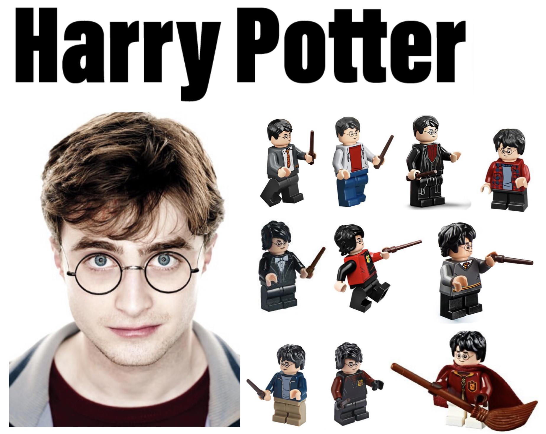 Lego custom harry potter hot sale minifigures