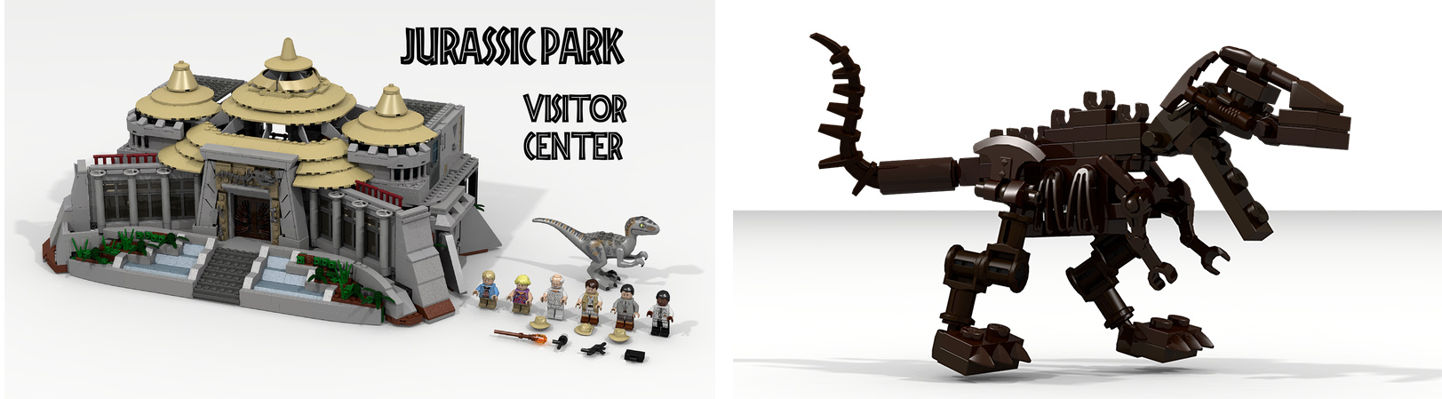 rejected lego ideas jurassic park visitor center