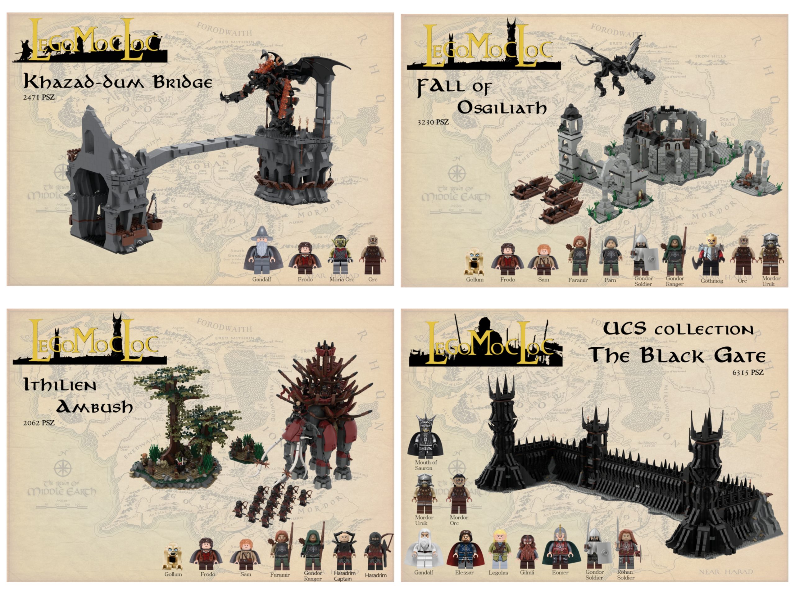 I Built Every LEGO Lord of the Rings Set… 