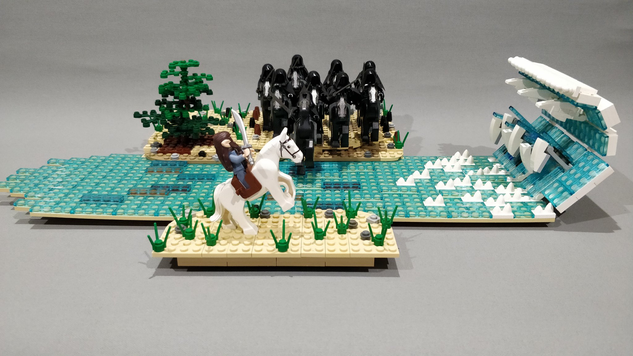 lego lord of the rings mocs