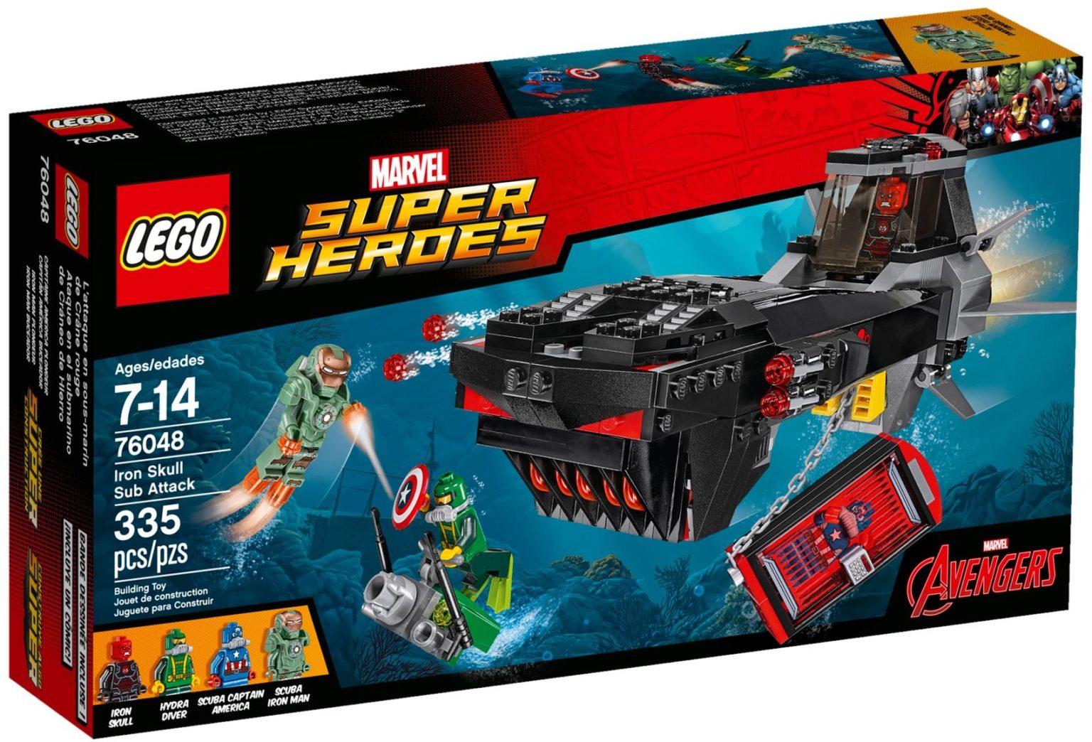 lego sets with captain marvel
