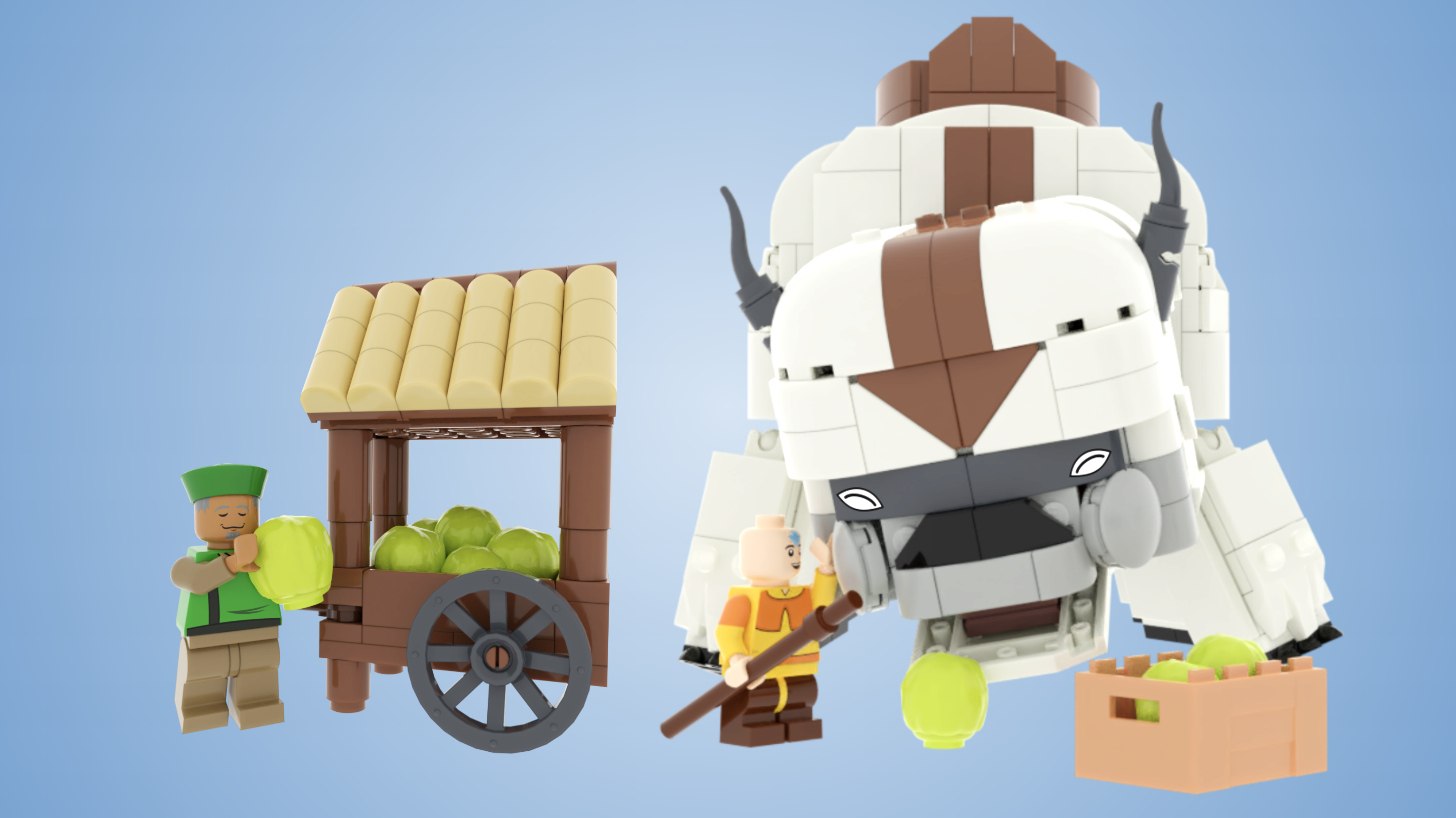 avatar the last airbender lego appa