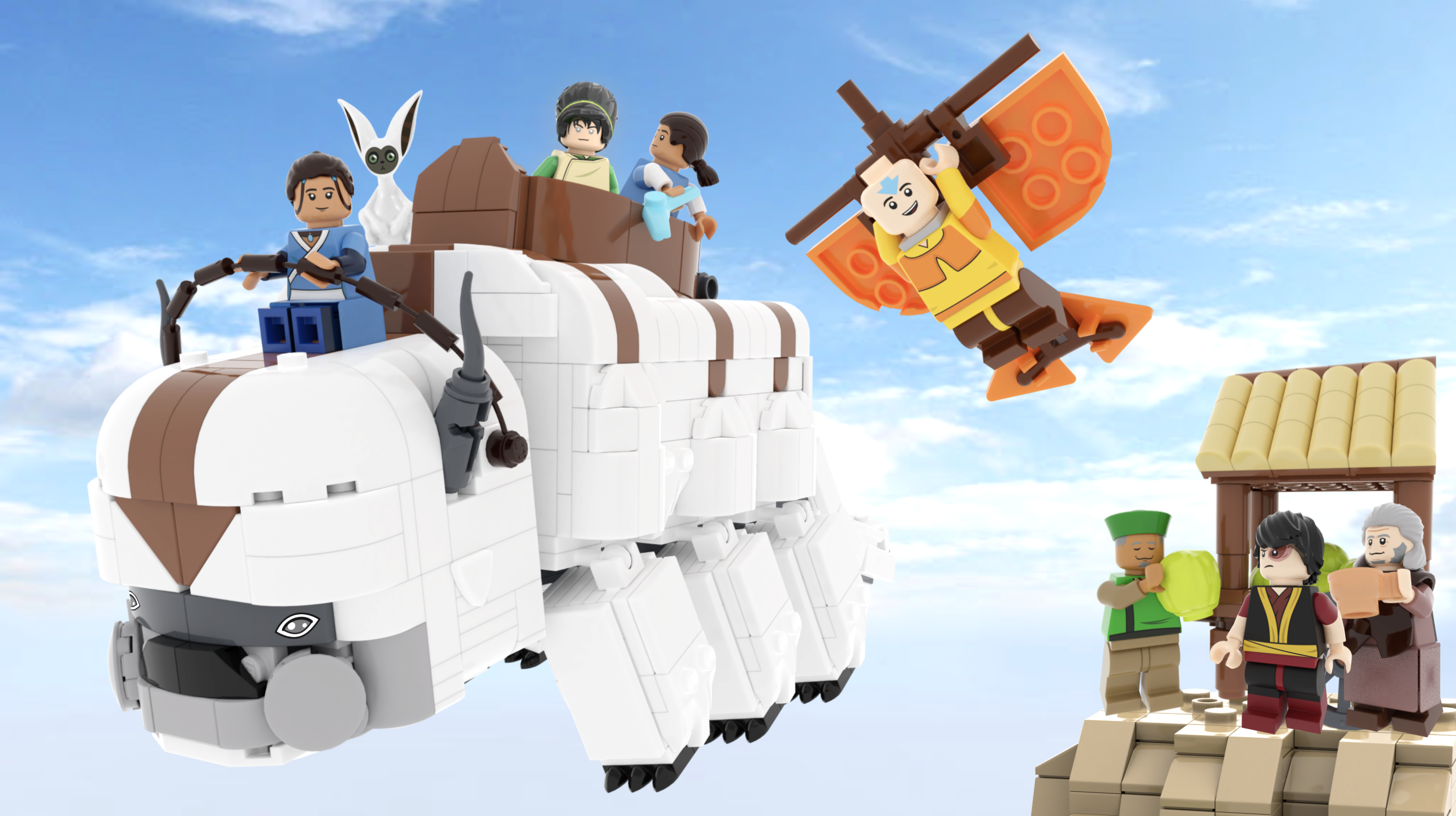 YIP YIP Team Avatar My Lego Avatar The Last Airbender project is almost  to 2000 supporters on Lego Ideas With 10000 votes it could actually  become a real set Please consider supporting