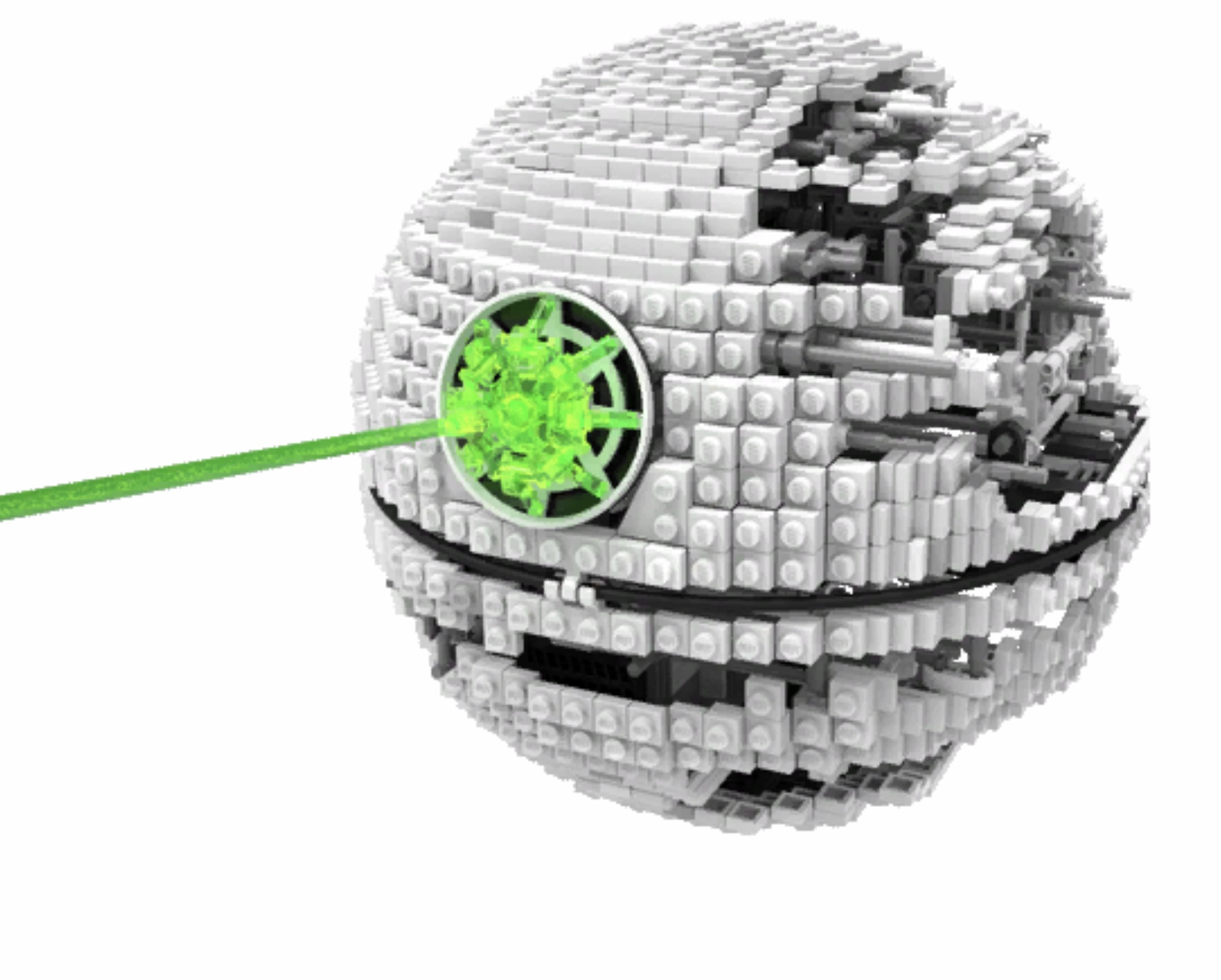 lego star wars death star model