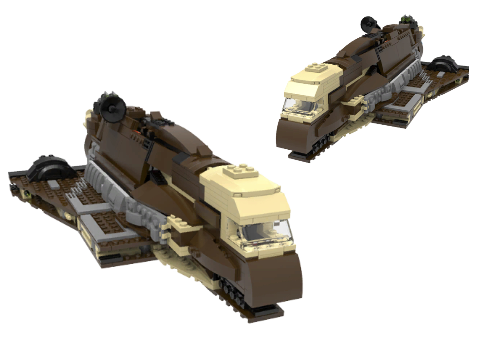 LEGO Star Wars Models gozanti cruiser