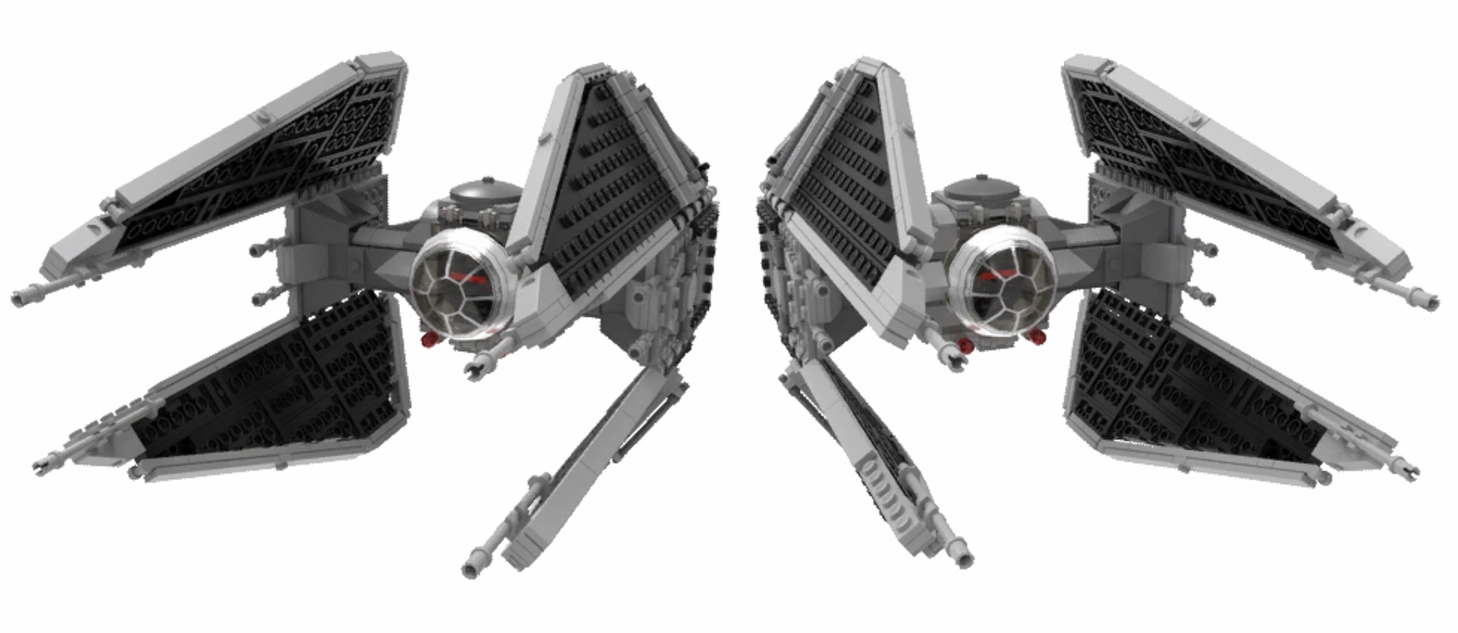 LEGO Star Wars Models tie interceptor