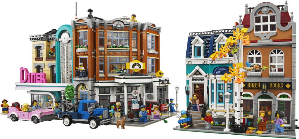 Lego store city modular