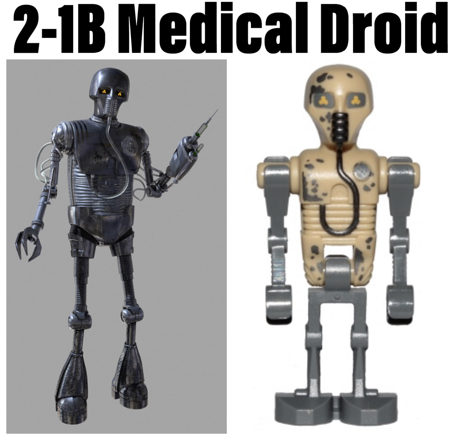 recreate sandcrawler lego droids 2-1b medical droid
