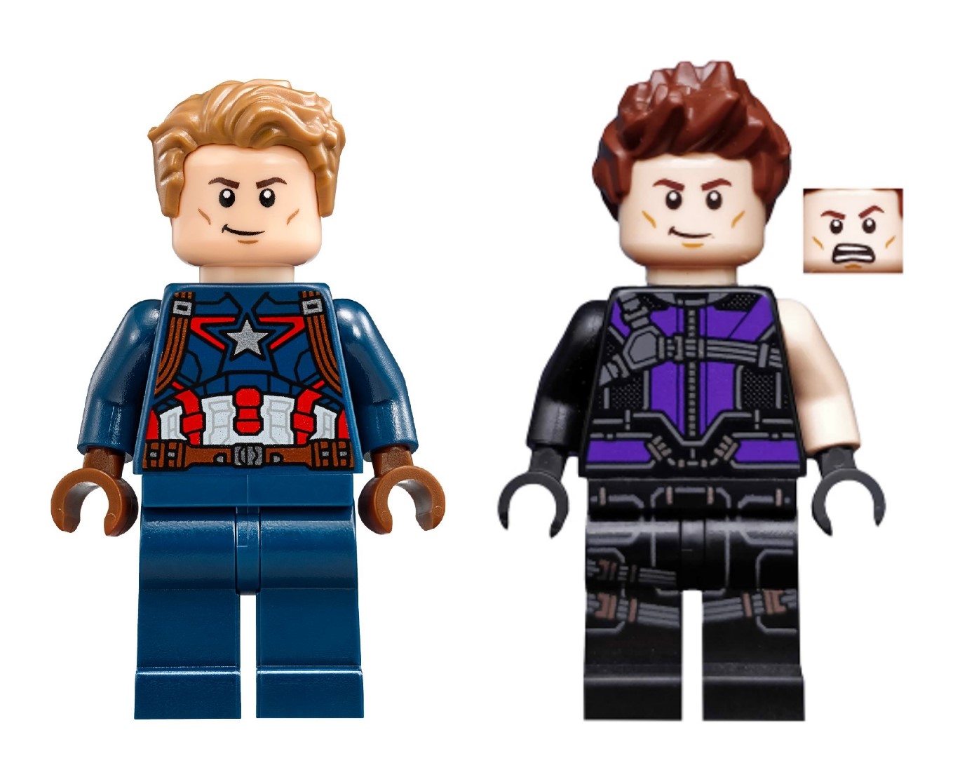 Sh302 Lego Marvel Captain America Civil War 76067 Hawkeye Minifigure ...