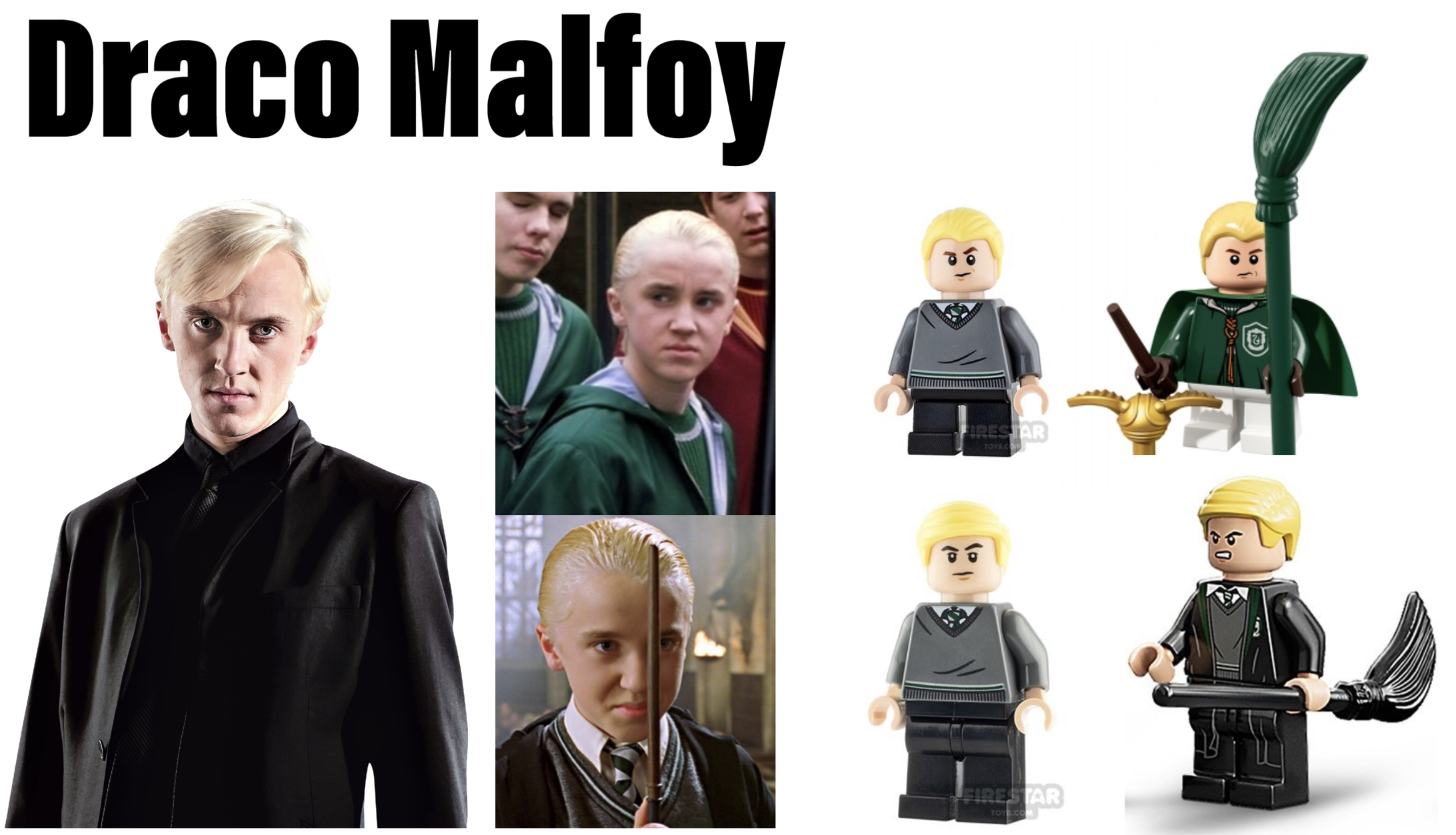 10 Minifigures for Slytherin Make Your Own Hogwarts Students