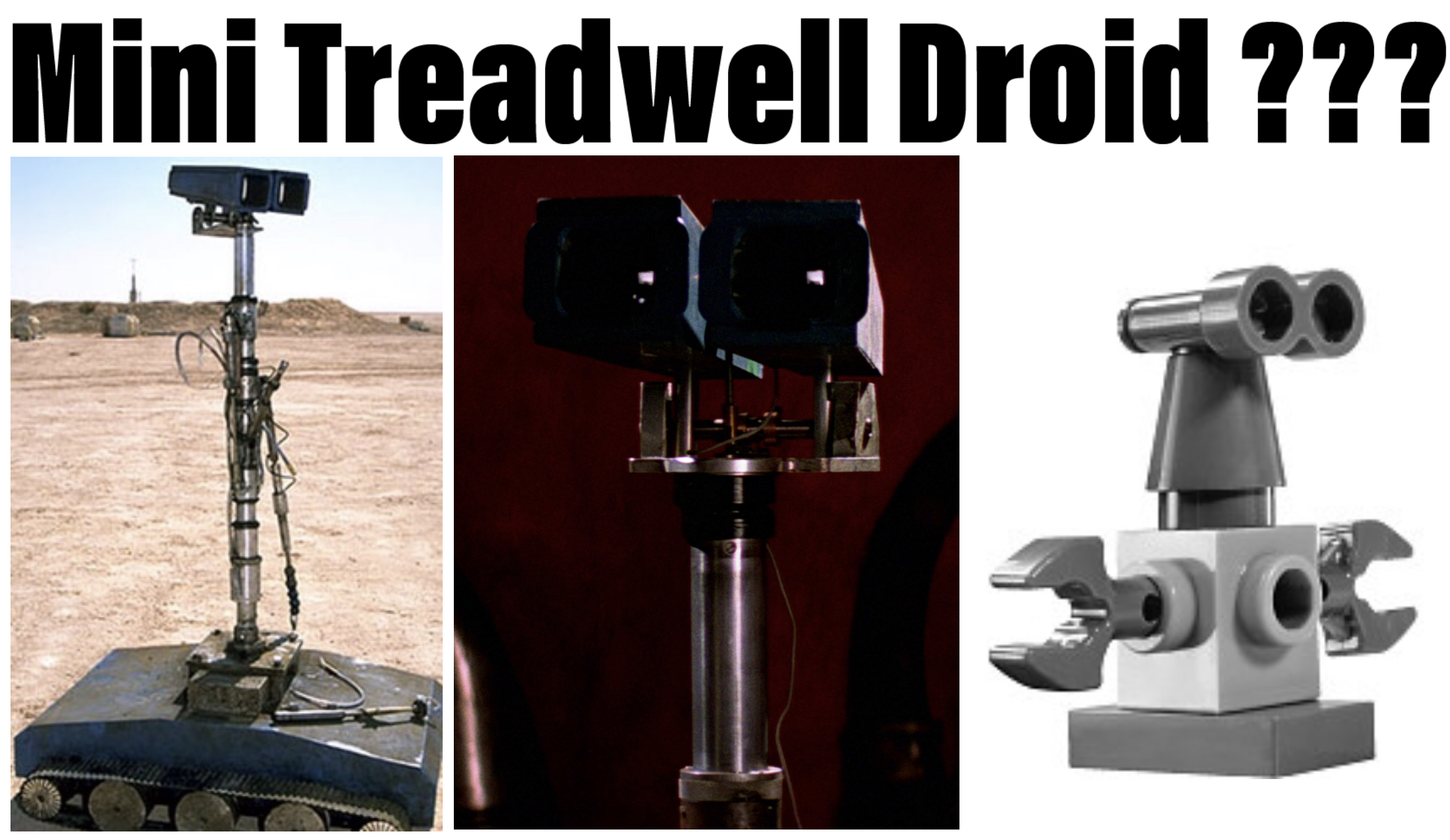 recreate sandcrawler lego droids mini treadwell droid
