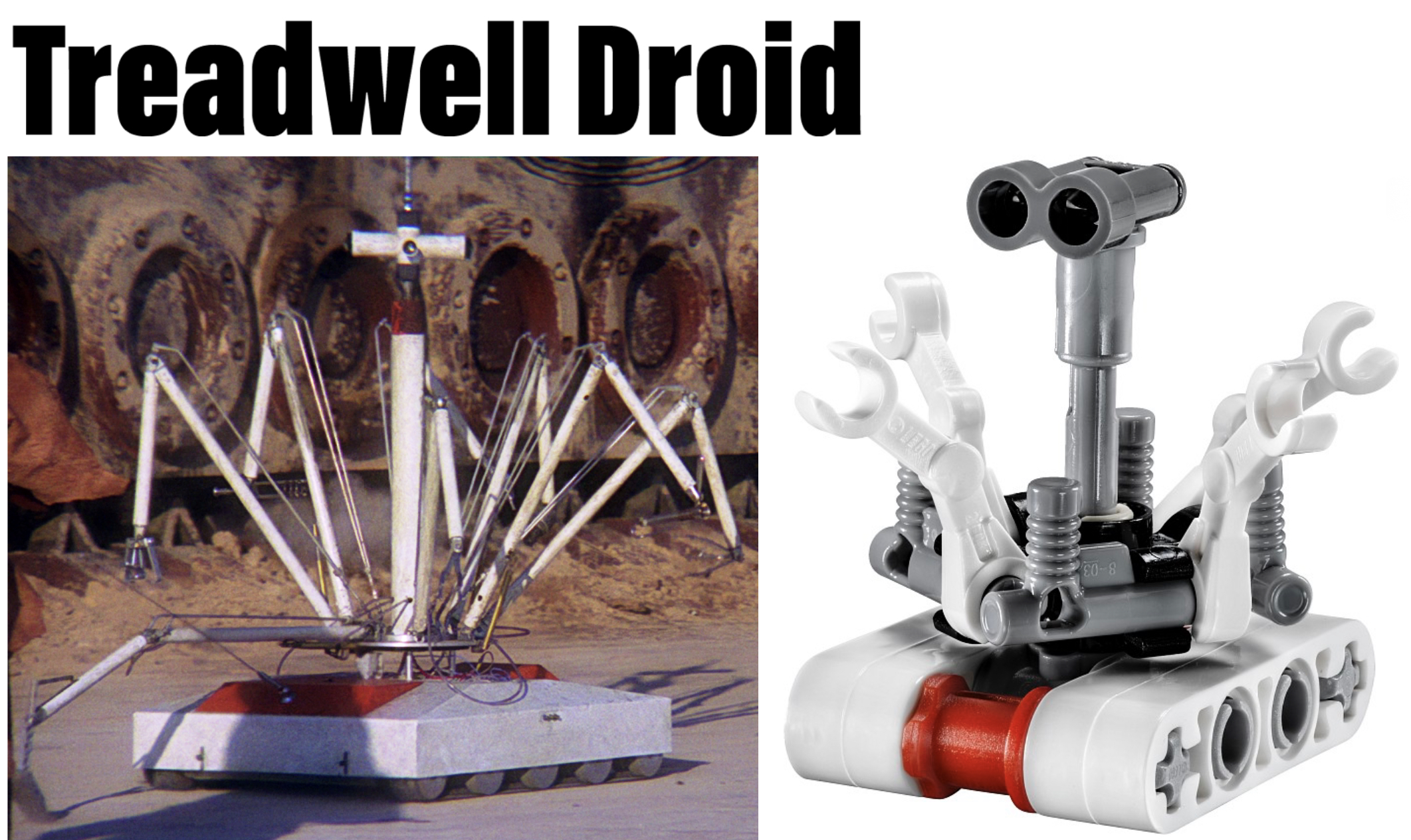 recreate sandcrawler lego droids treadwell droid