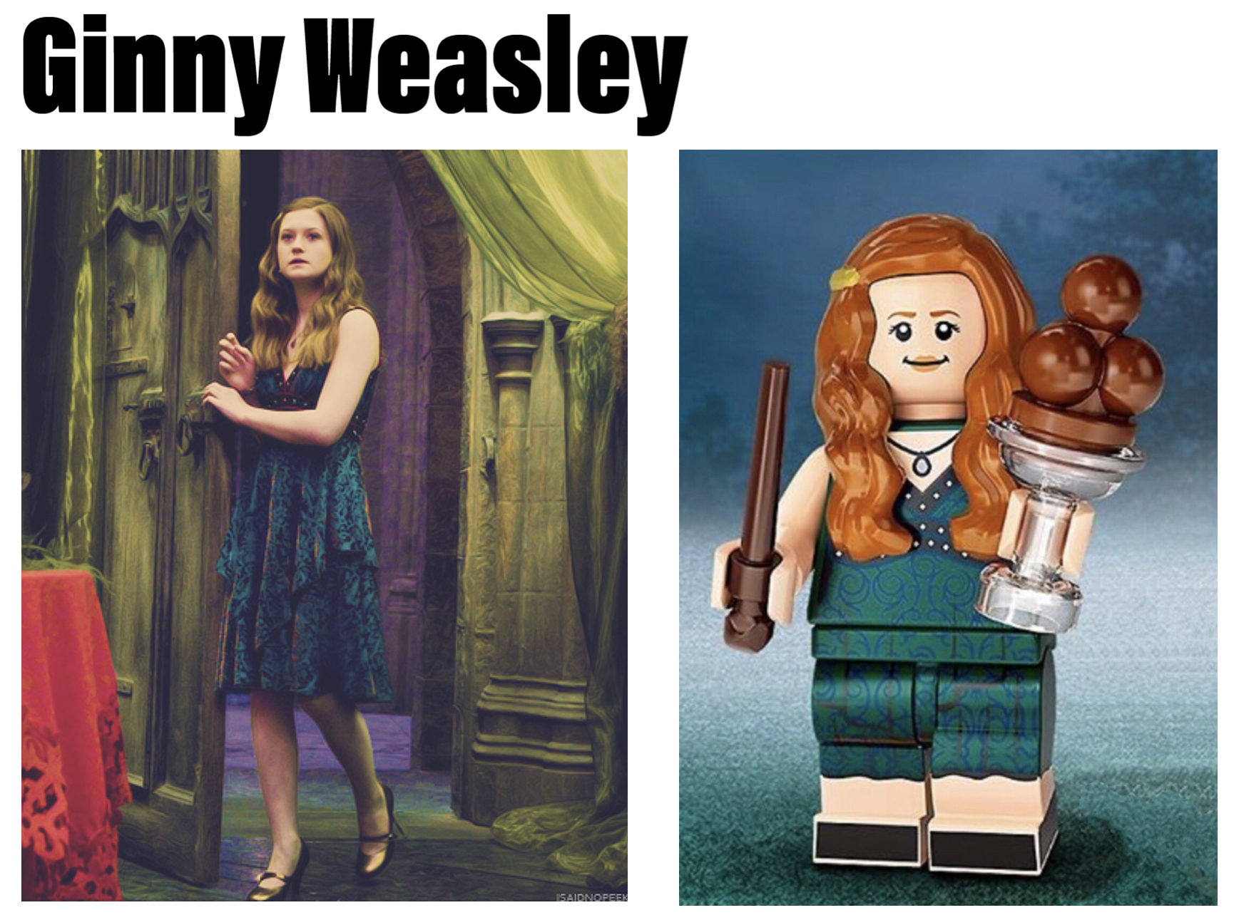 harry potter cmf series 2 ginny weasley