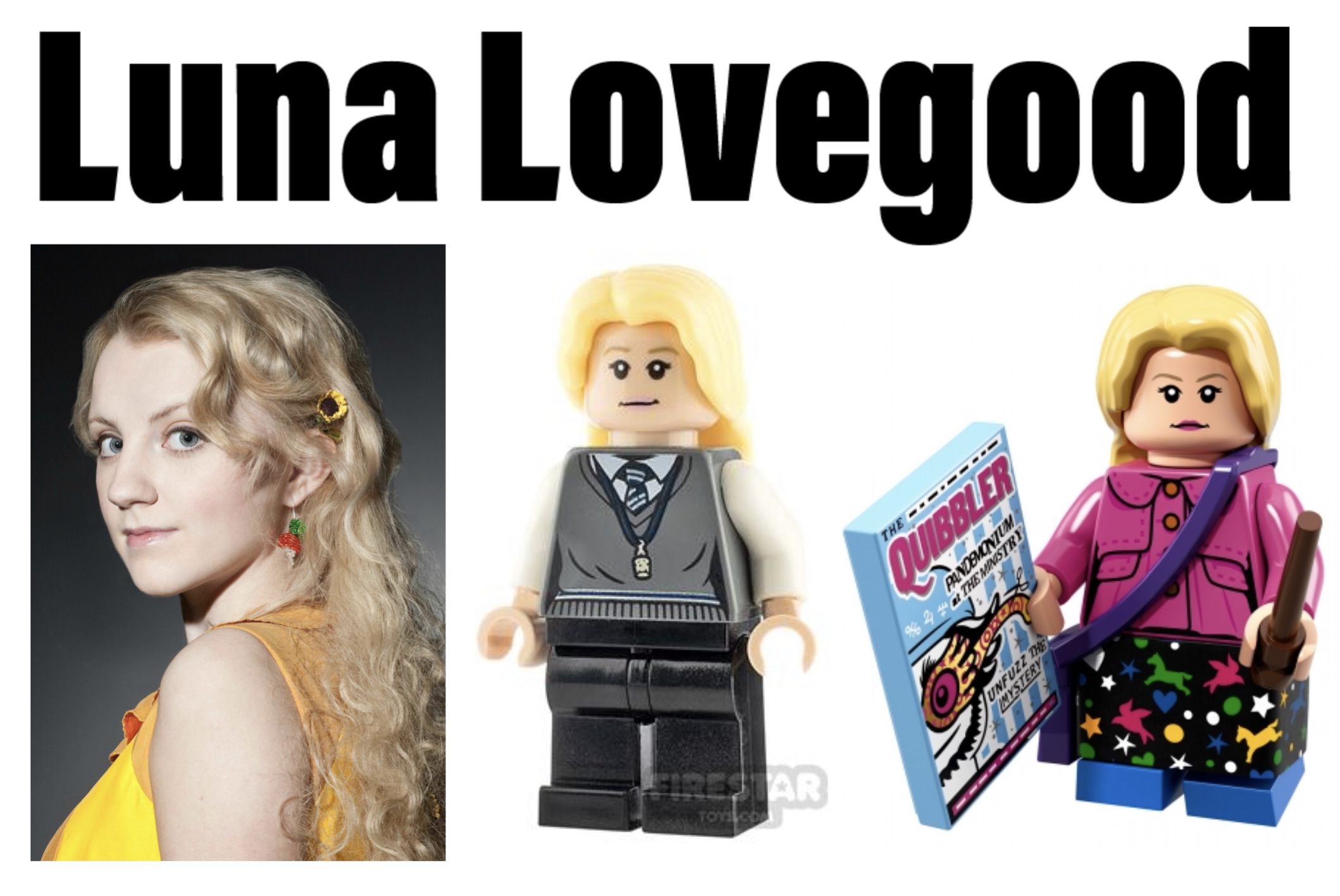 New Harry Potter LEGO Rowena Ravenclaw with Wand Witch Minifigure 71043 hp162