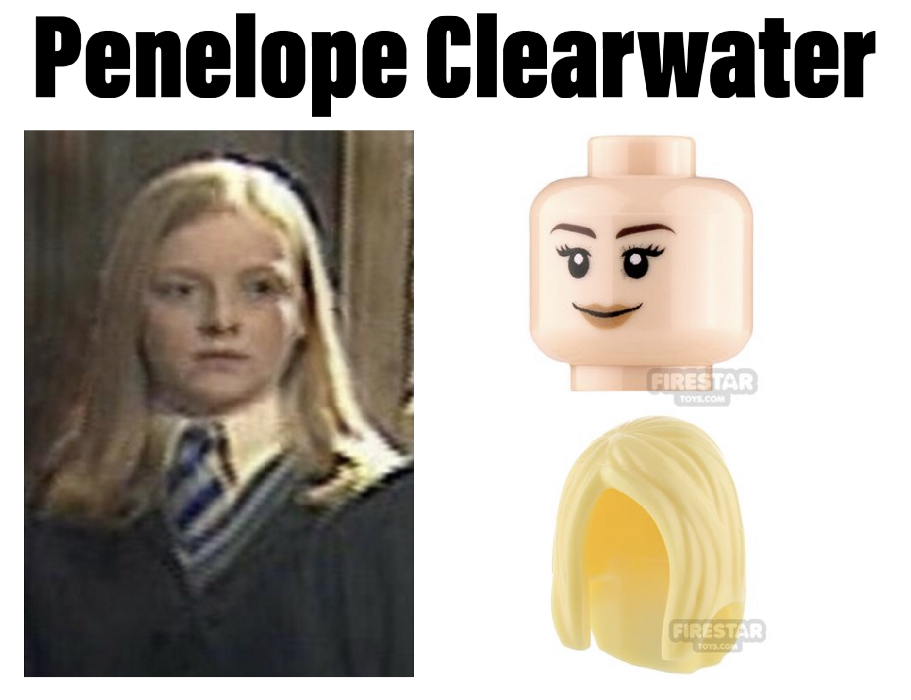 Rowena Ravenclaw Custom Minifigure Keychain – Brick This Now