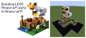 Read more about the article Building LEGO Minecraft Sets in Minecraft