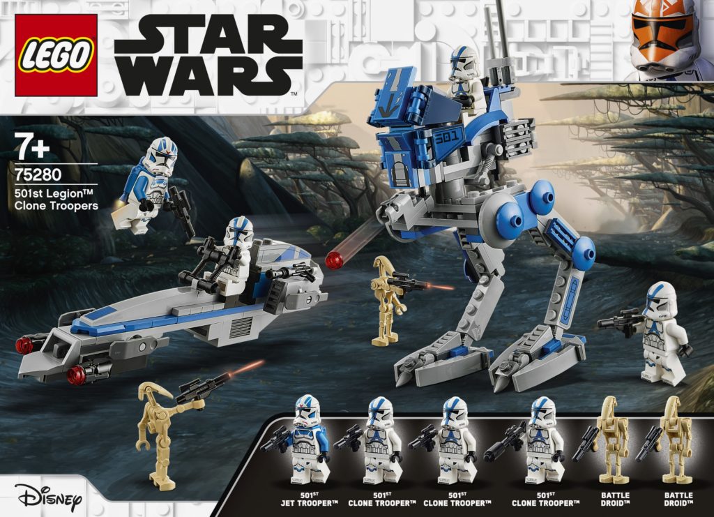 LEGO 75280 501st Legion Clone Troopers Review