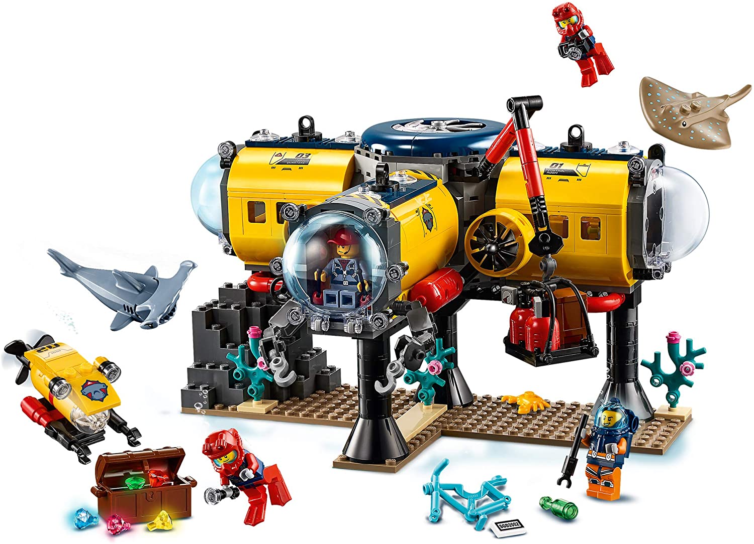 LEGO City Ocean Exploration - LEGO 60265 City Ocean Exploration Base