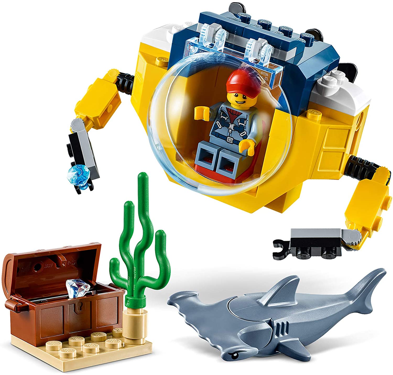 LEGO City Ocean Exploration - LEGO 60263 City Ocean Mini-Submarine Image