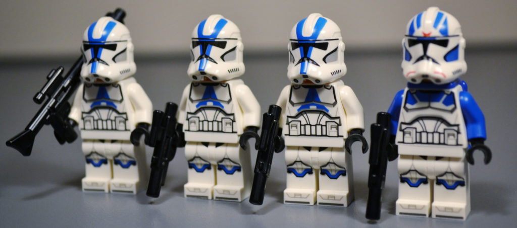 Lego 75280 star wars discount 501st legion clone troopers reviews