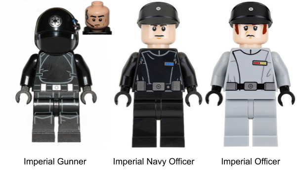 How many minifigures are in the LEGO Death Star sets