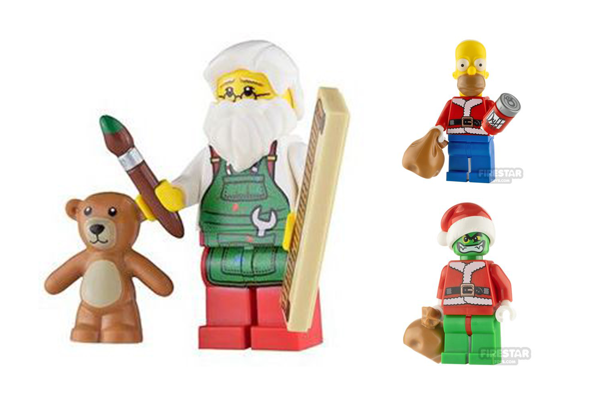 Lego christmas figures sale