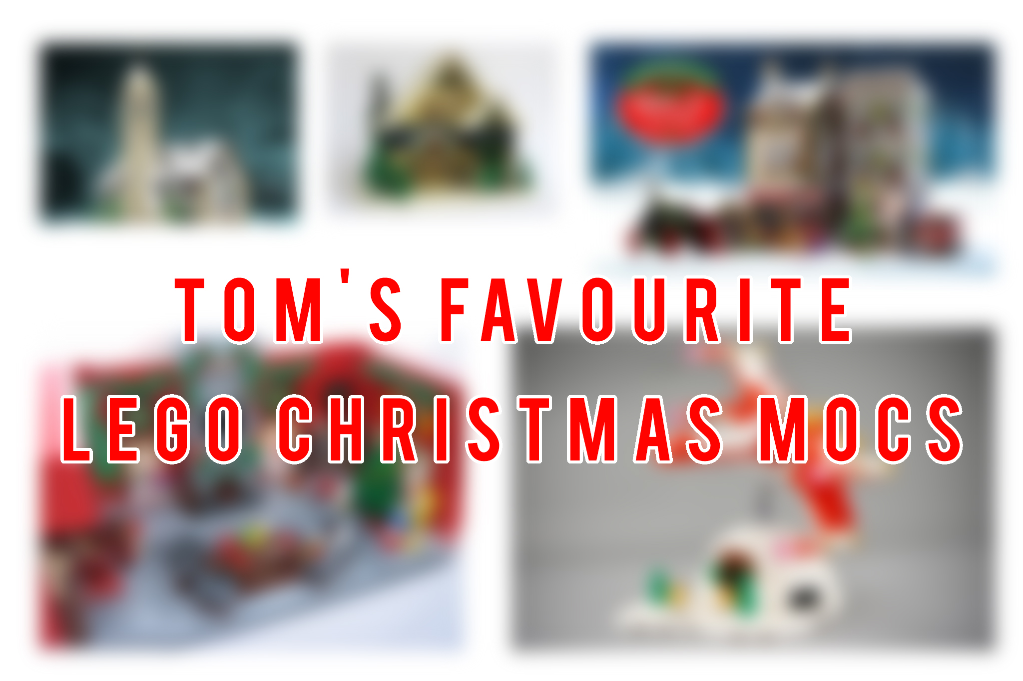 LEGO Christmas MOCs - Header Image