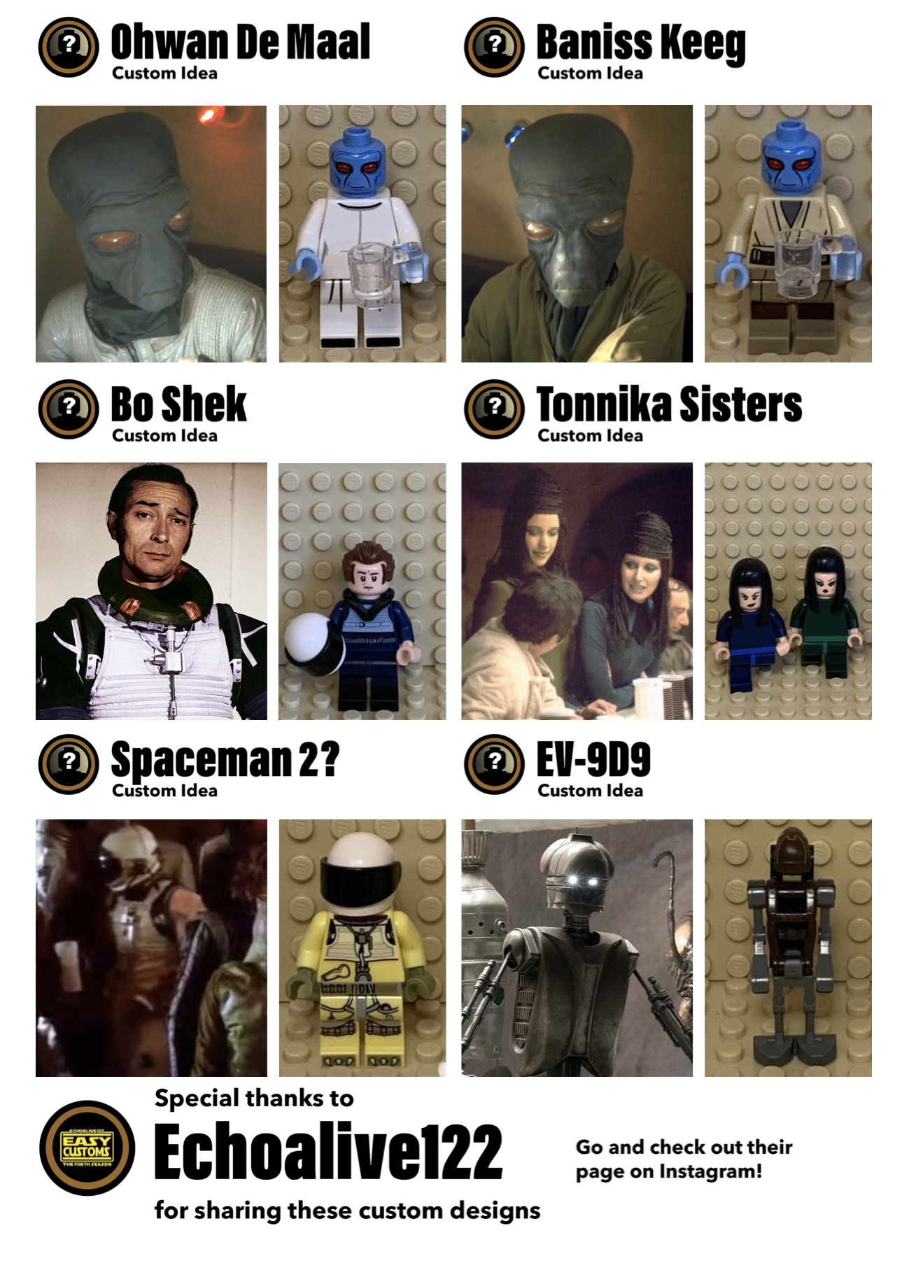 Mos eisley cantina lego minifigures sale