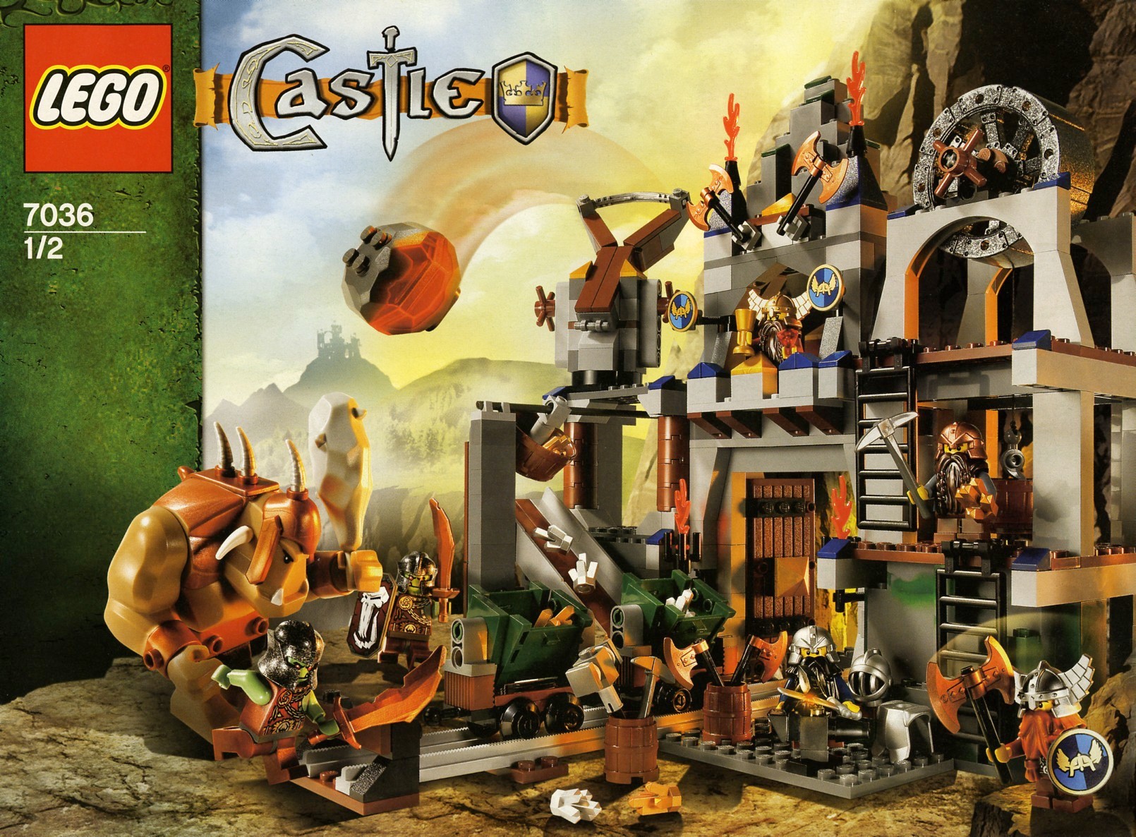 Конструктор LEGO Castle 7036 рудник гномов