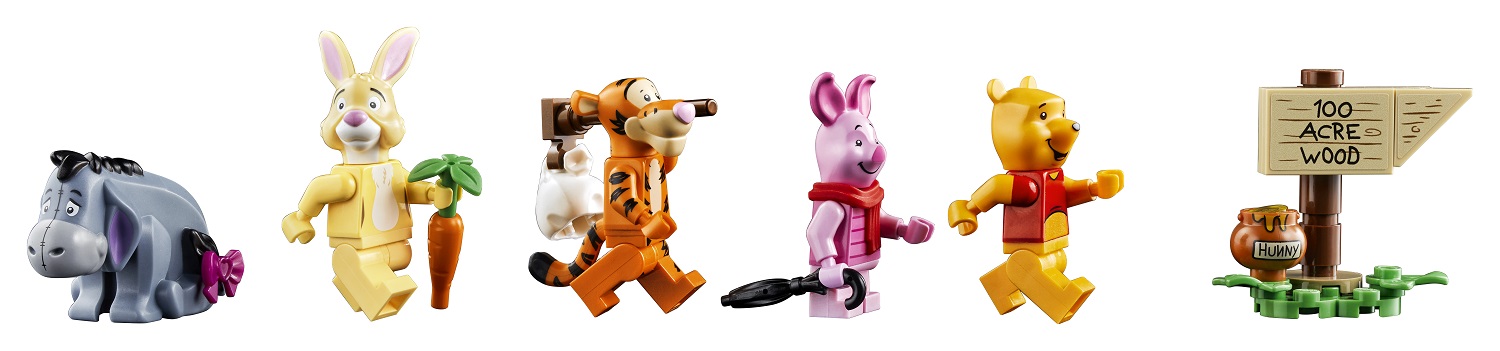 LEGO Winnie The Pooh - Minifigures