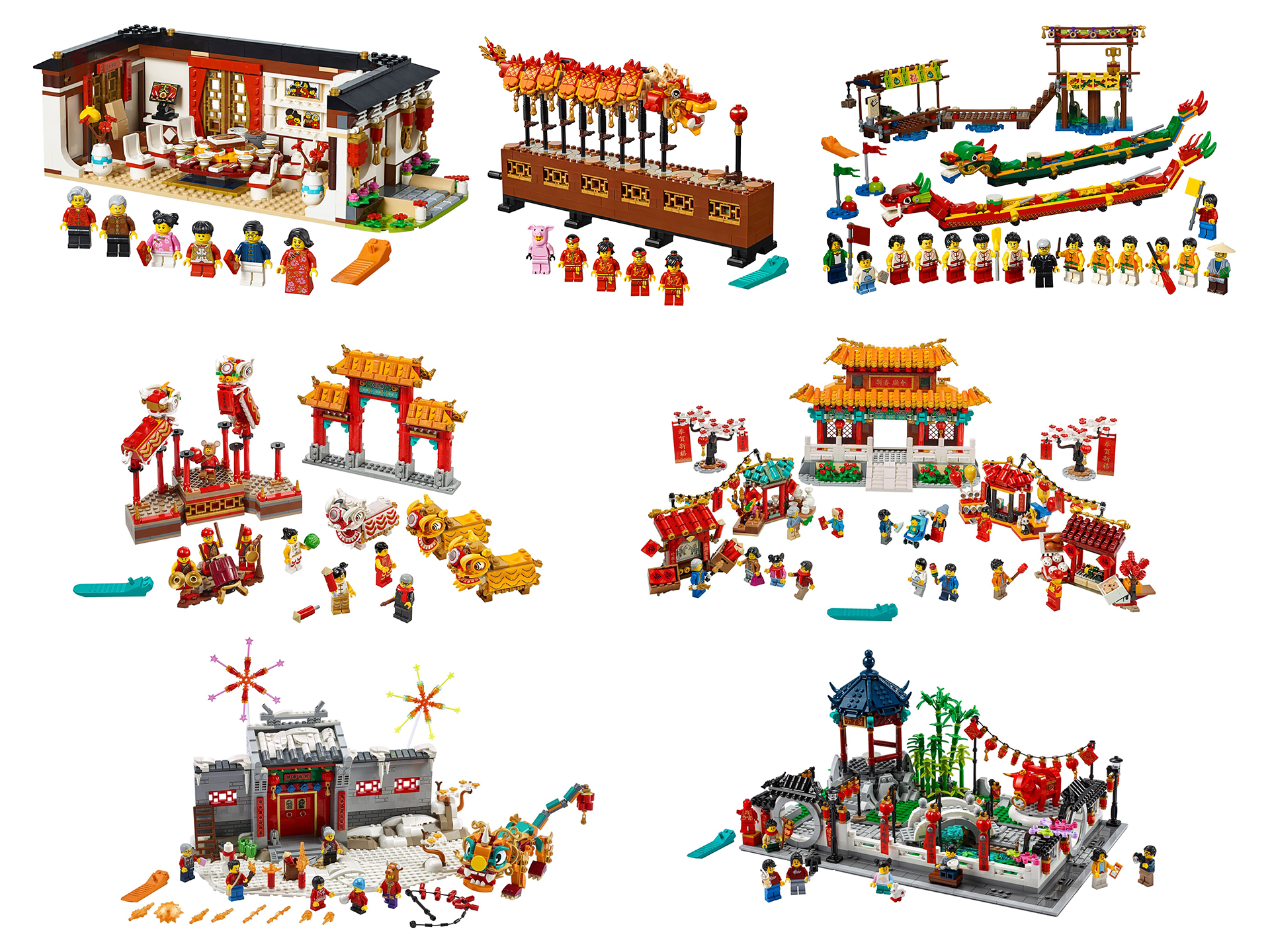 LEGO CHINE L'histoire de Nian 2021