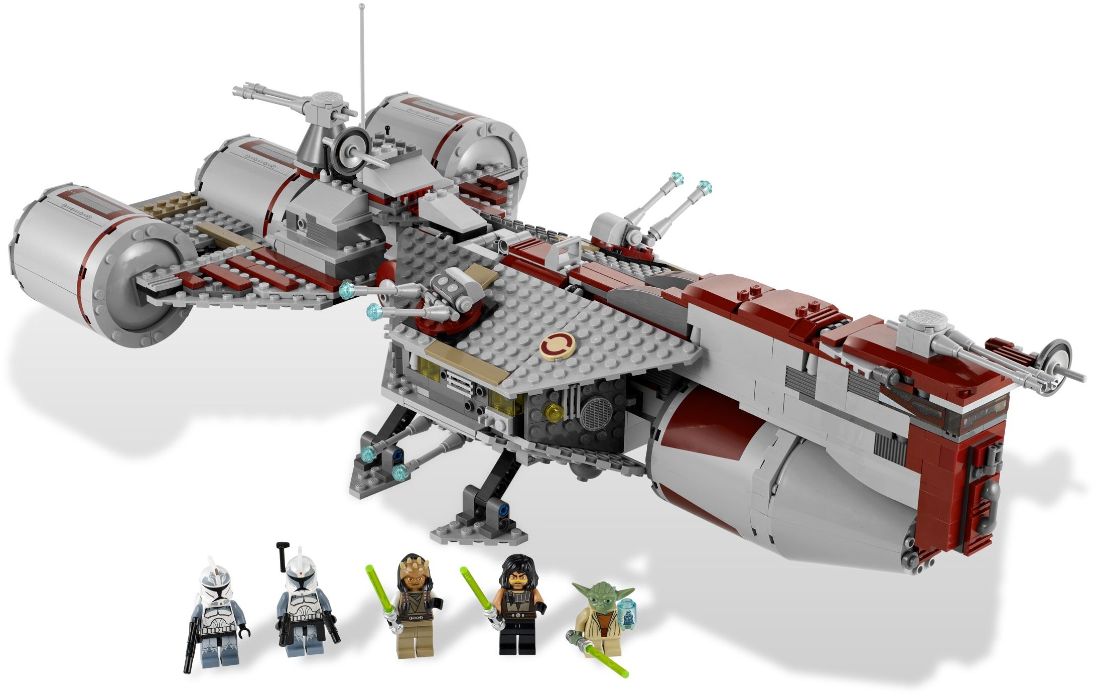 tonehøjde Ondartet mager LEGO 7964 Republic Frigate Set Review