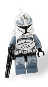 7964 Torso Commander Wolffe Head New and Legs LEGO Star Wars Clone Wars 