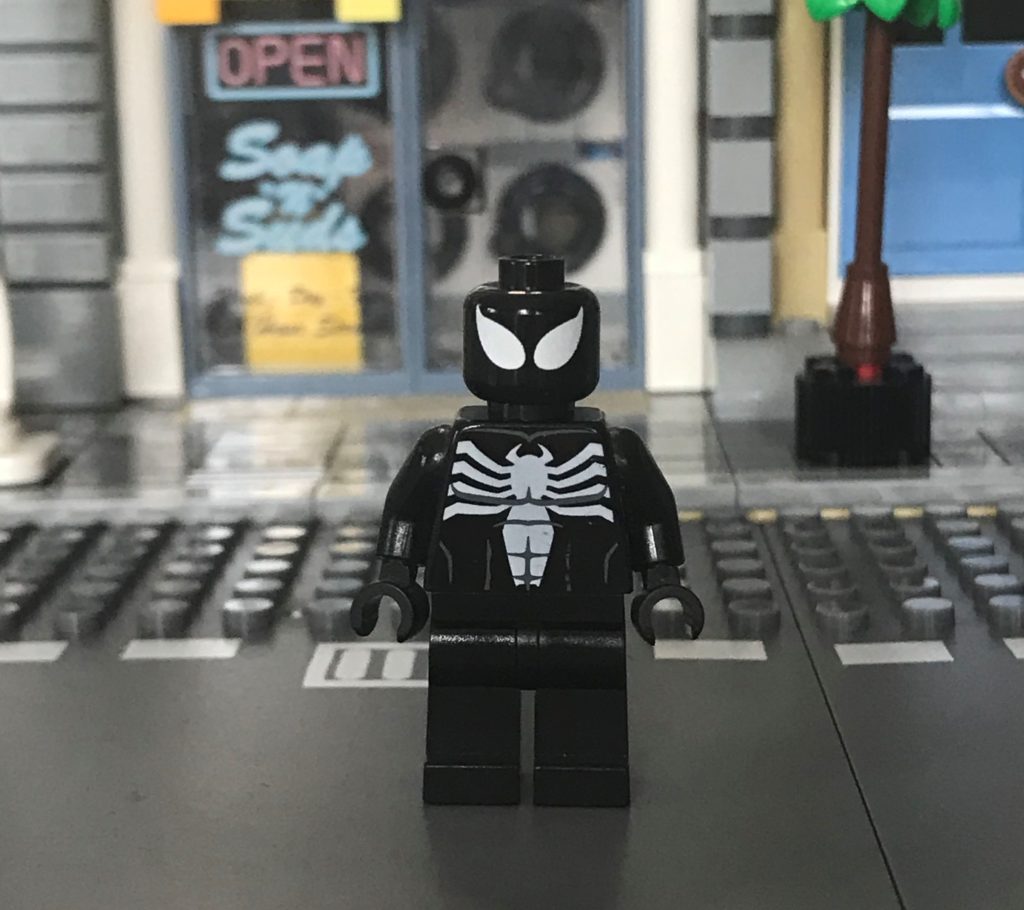 lego marvel superheroes symbiote spider man