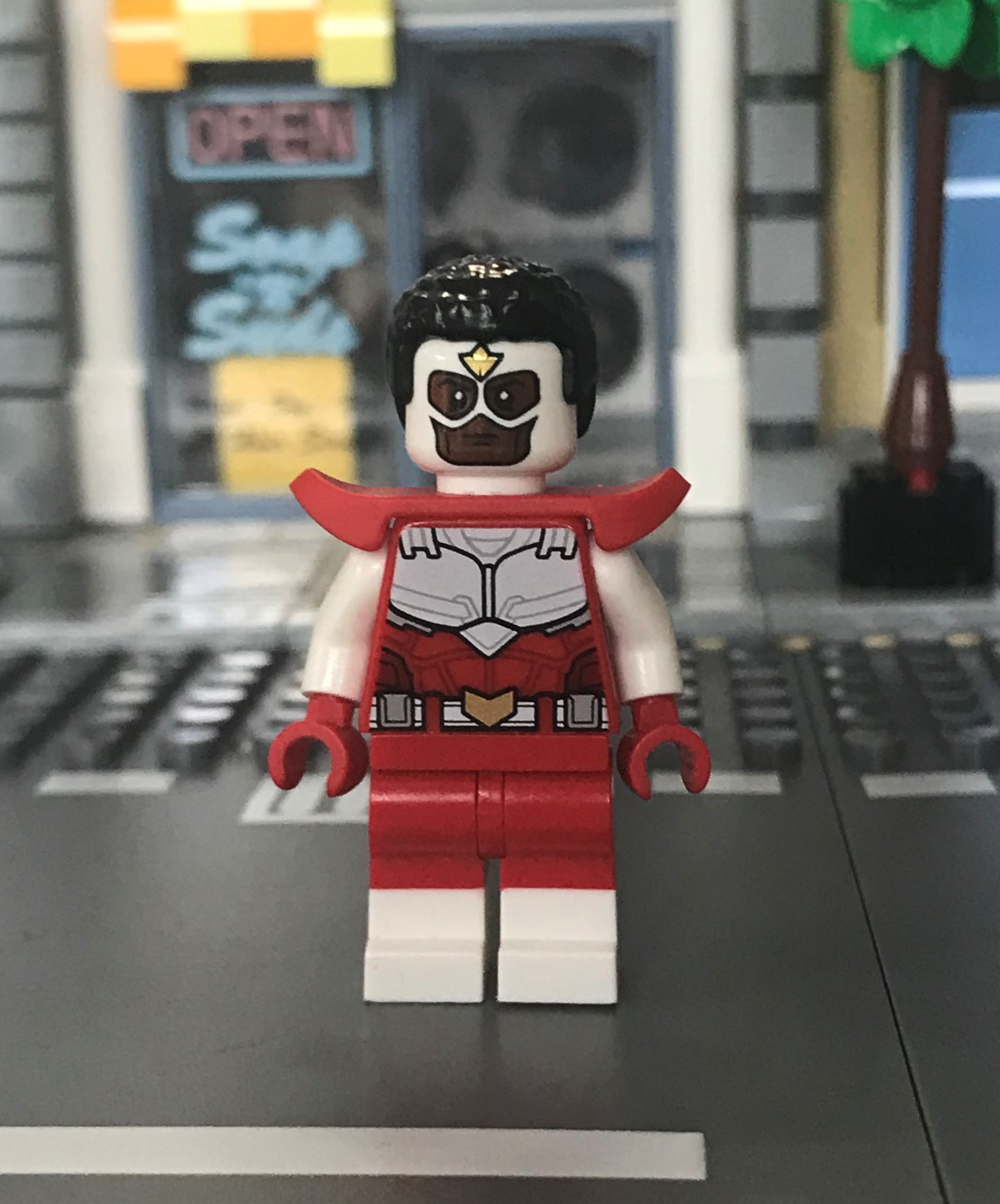 Custom Designed Minifigure The Thing Superhero Printed On LEGO Parts