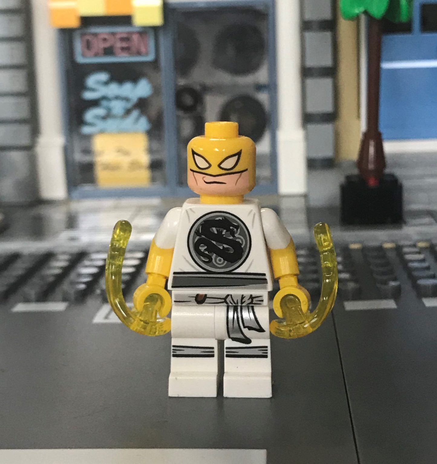 iron fist marvel lego