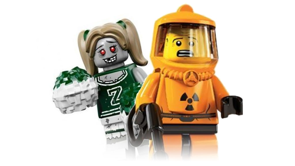 Halloween LEGO Footer