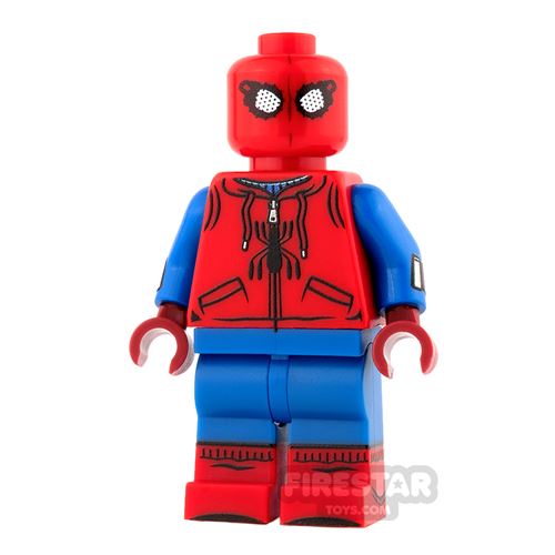 lego spiderman homemade suit minifigure